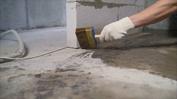 SJ Waterproofing Pros Exterior Waterproofing coverage map for Hingham, WI and surrounding area